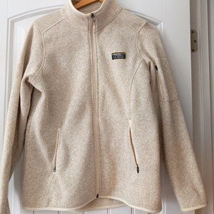 LL Bean sweater jacket